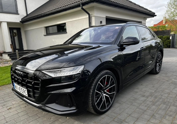 Audi SQ8 cena 370000 przebieg: 95300, rok produkcji 2019 z Baborów małe 172